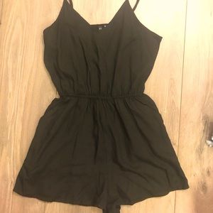 H&M sexy black romper